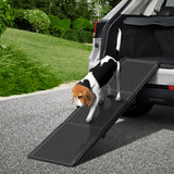 i.Pet Dog Ramp Pet Stairs Steps Car Travel SUV Ladder Foldable Portable Adjustable