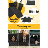 i.Pet Car Seat Cover Dog Protector Hammock Back Waterproof Belt Non Slip Mat 132cm x 140cm