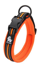 Heavy Duty Reflective Collar Orange L