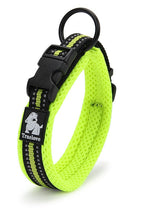 Heavy Duty Reflective Collar Neon Yellow L