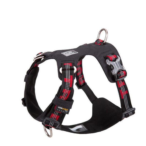 Lightweight 3M reflective Harness Black M