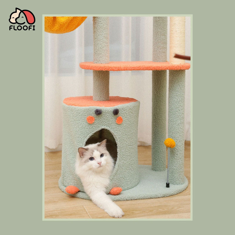 Floofi 143cm Cat Condo Cat Tree