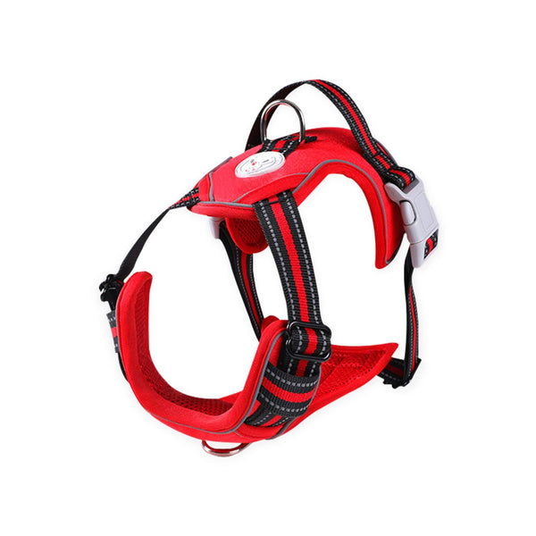 FLOOFI Dog Harness Vest XL Size (Red)