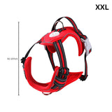 FLOOFI Dog Harness Vest XXL Size (Red)