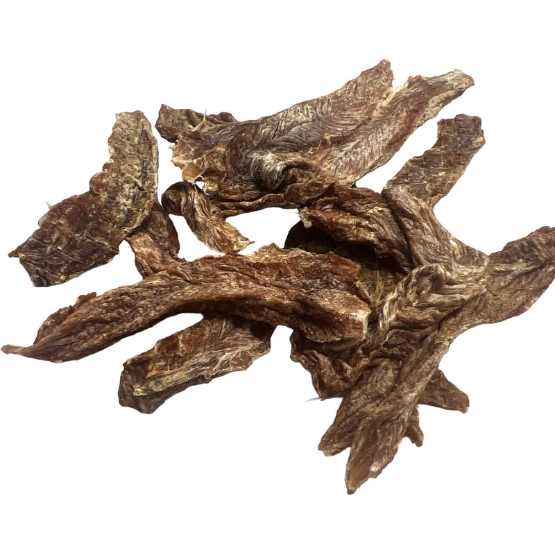 400g Dog Treat Duck Breast Jerky - Dehydrated Australian Healthy Puppy Chew