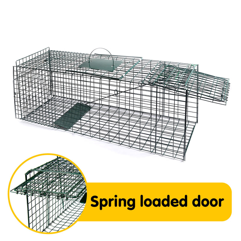 Klika Humane Live Animal Trap Possum Rat Rabbit Hare Catcher Folding Cage