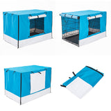 Cage Cover Enclosure for Wire Dog Cage Crate 36in BLUE