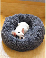 Soft Dog/Cat Bed Round Washable Plush Large 70cm