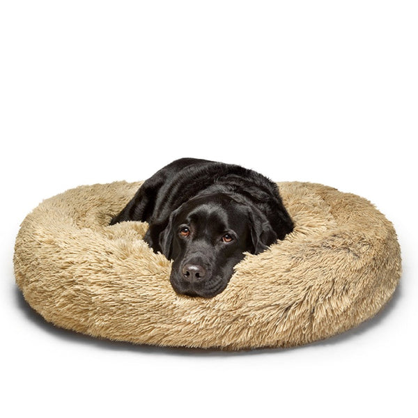 Fur King "Aussie" Calming Dog Bed - Large - Brindle - 100 cm