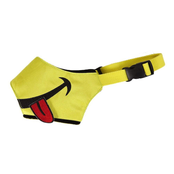 Cartoon Dog Mouth Cover Anti-Bite Nylon Dog Mask - Size L - Blue - L