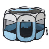 Portable Pet Playpen with Oxford Cloth, Foldable Octagon Dog & Cat Tent, Indoor & Outdoor Use  size 91*91*58cm