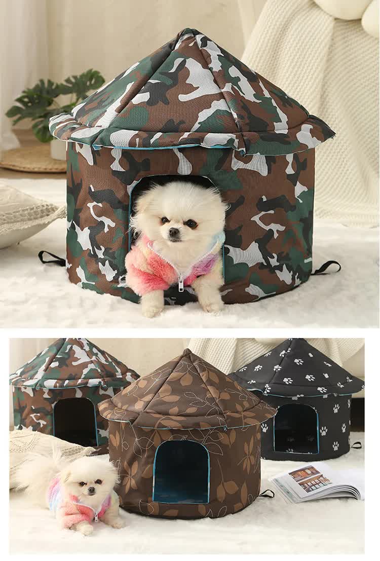 Outdoor Waterproof Cat House - Insulated, Weatherproof, Warm Shelter for Cats, Ideal for Winter Protection, Size: S 35*40cm