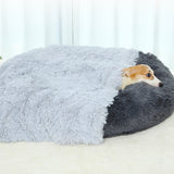 Fluffy Pet Blankets-Soft Faux Fur, Anti-Anxiety Cozy Throws for Cats and Dogs, M 80*55cm cyan blue