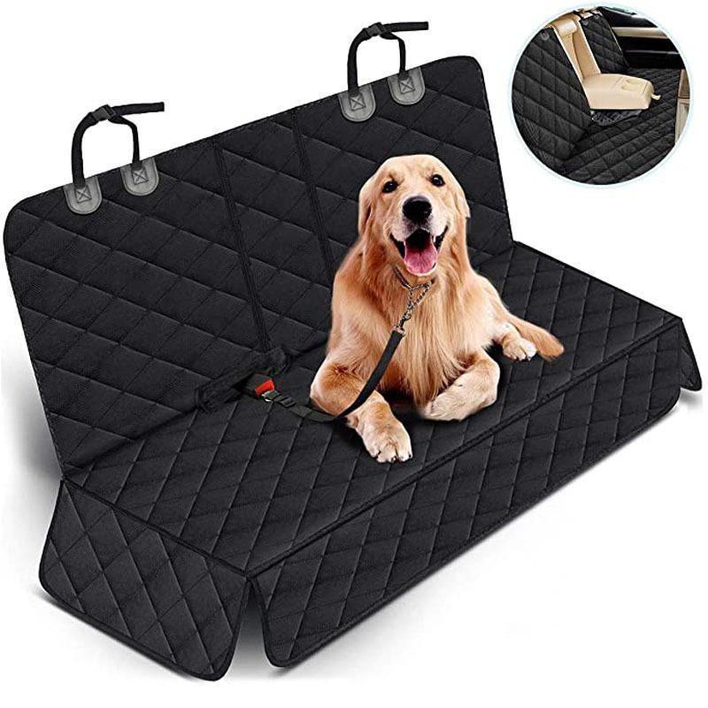 Universal Waterproof Dog Car Seat Cover with Non-Slip Backing - Pet Travel Protection Mat