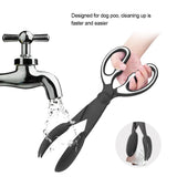 2 Pcs Pink Pet Poop Scooper with Long Handle - Durable Plastic Waste Picker for Dogs and Cats