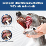 Black Professional Pet Dental Cleaning Kit - Ultrasonic Scaler, Tools & 3 Modes
