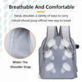 Beige And Yellow Spacious Pet Carrier Backpack with Clear Window - Comfortable Travel Bag for Cats & Small Dogs