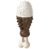 Multifunctional Dog Toy with Cooling, Dental Care & Floating Features(Chocolate color)